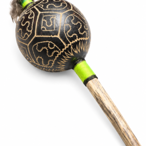 Handmade spiritual rattle for meditation and ceremonies